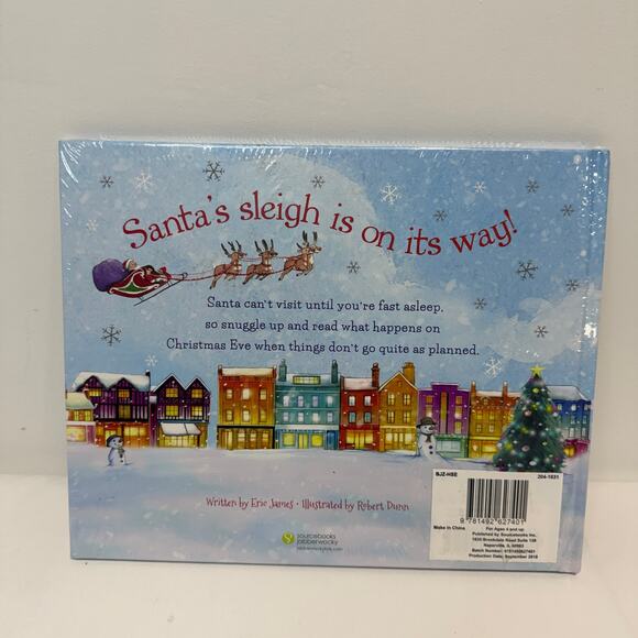 Santa's Sleigh is on its way to My House Children's Book - Sealed, New - Picture 2 of 2